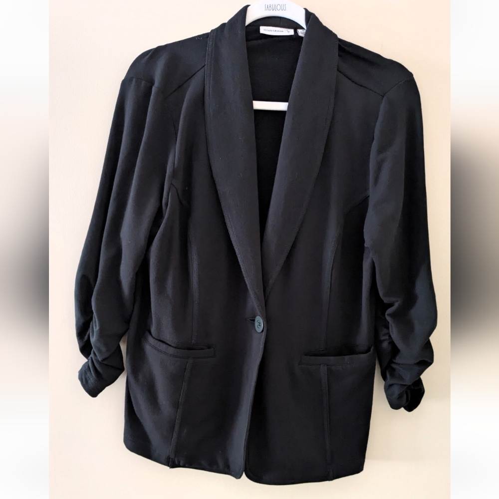 Susan Graver Black Blazer